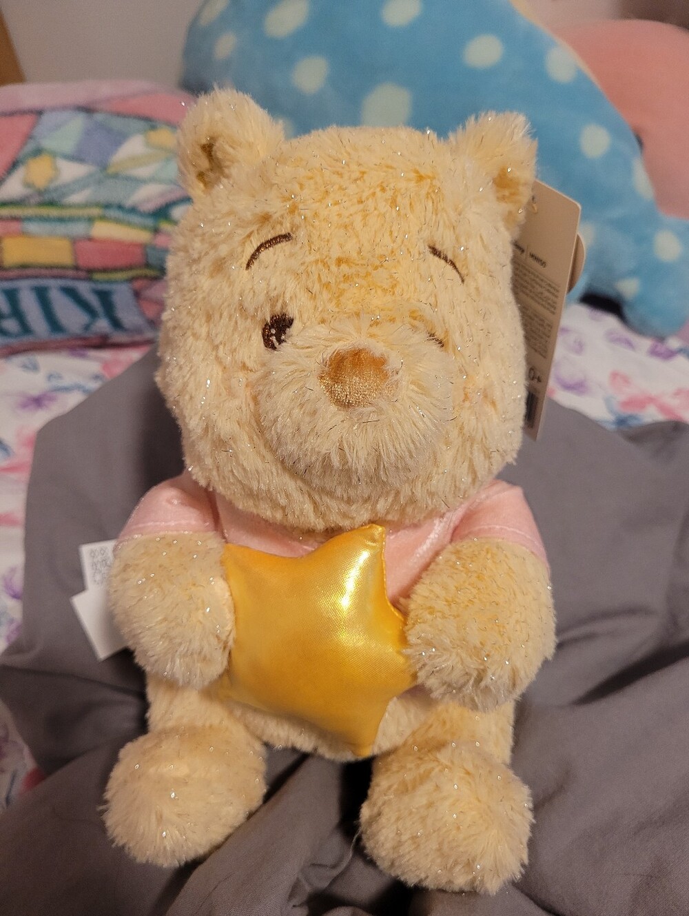 Disney Miniso Winnie The Pooh Plush Star